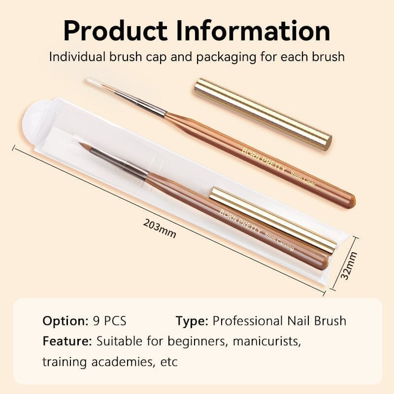 Gradient Painting Brush #08 Tools & Accessories BORN PRETTY 