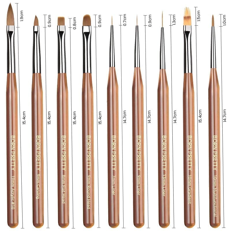 Flat Head Brush #03 Tools & Accessories BORN PRETTY 