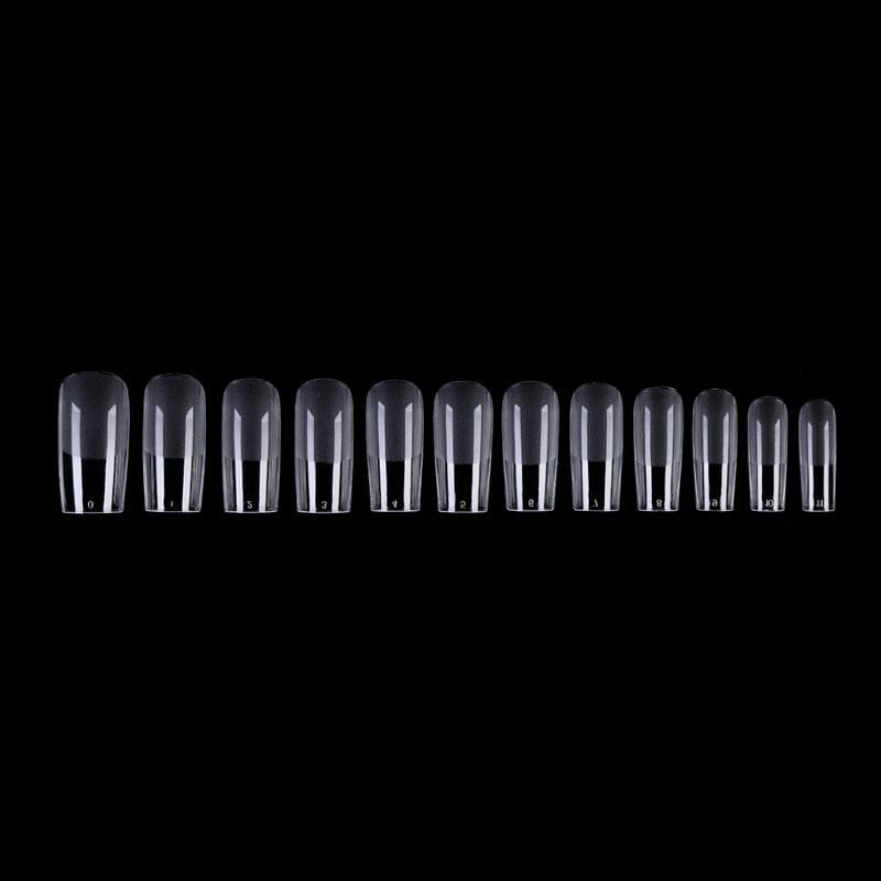 120pcs Square Semi-frosted False Nail Tips Nail Tips No Brand 