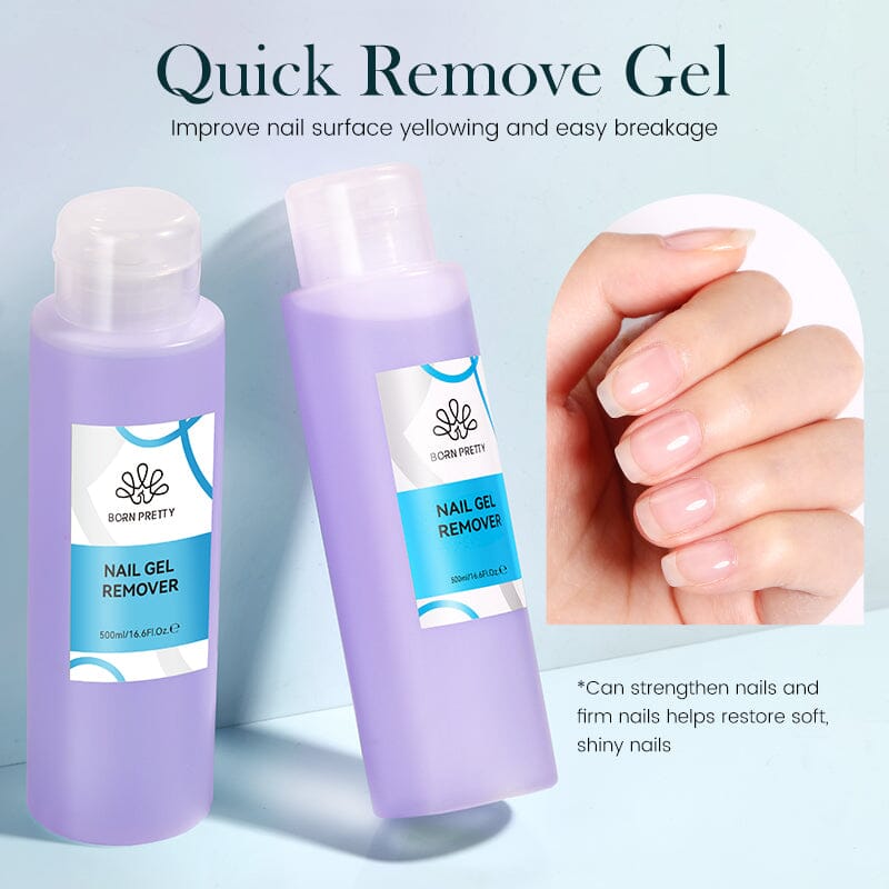 Nail Cleaner Gel Remover Brush Cleaner 500ml Nail Care BORN PRETTY 
