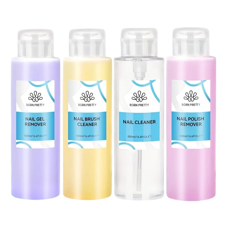 Nail Cleaner Gel Remover Brush Cleaner 500ml Nail Care BORN PRETTY 