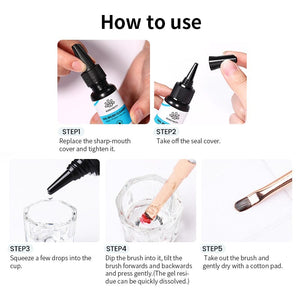 Nail Brush Cleanser 30ml Tools & Accessories BORN PRETTY 