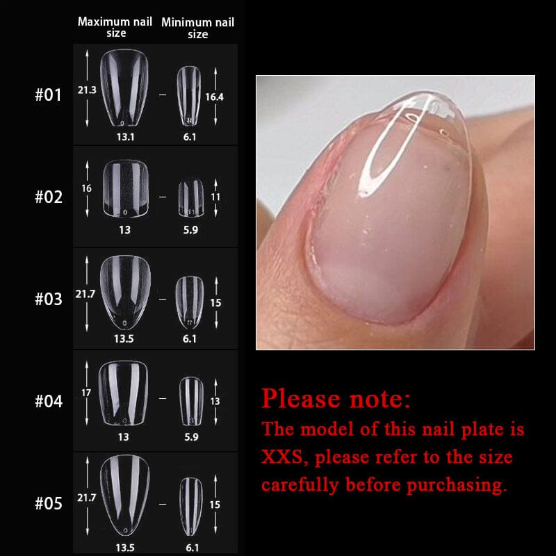120pcs Semi-frosted Almond Nail Tips Nail Tools BORN PRETTY 