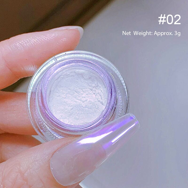 Pearly Mirror Effect Nail Powder Nail Powder BORN PRETTY 02 