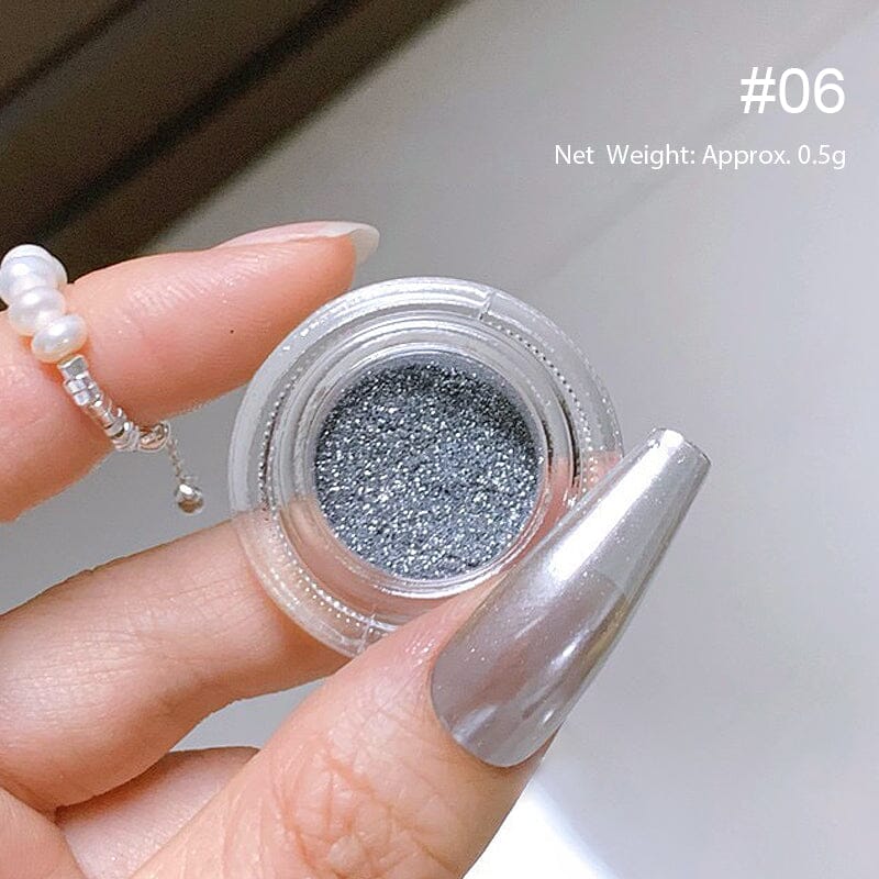 Pearly Mirror Effect Nail Powder Nail Powder BORN PRETTY 06 