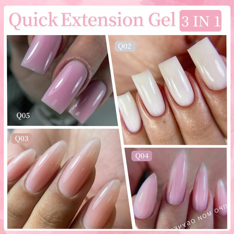 3 In 1 Quick Extension Nail Gel 7ml Extension Nail Gel LILYCUTE 