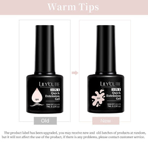 3 In 1 Quick Extension Nail Gel 7ml Extension Nail Gel LILYCUTE 
