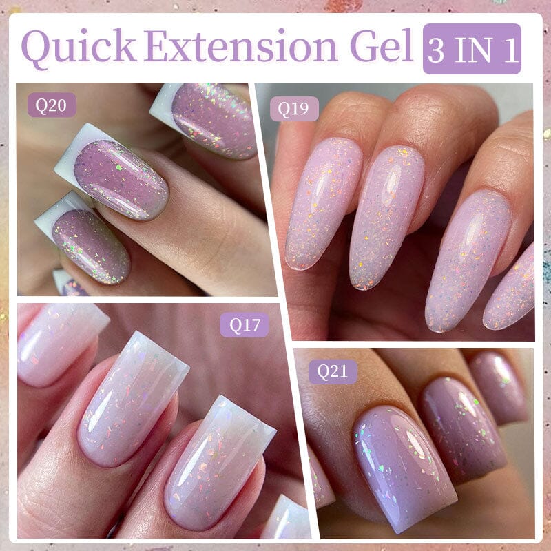 3 In 1 Quick Extension Nail Gel 7ml Extension Nail Gel LILYCUTE 