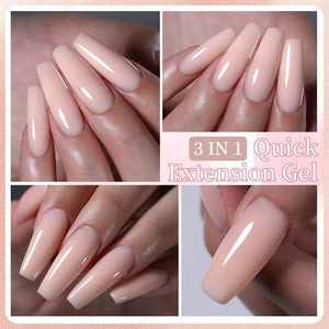 3 In 1 Quick Extension Nail Gel 7ml Extension Nail Gel LILYCUTE 