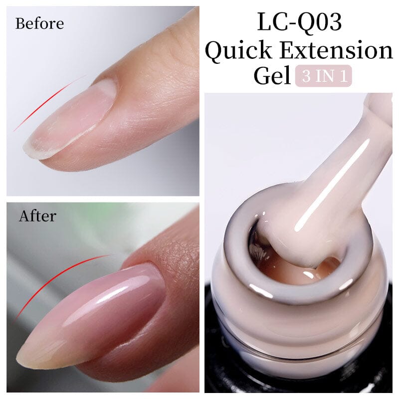 3 In 1 Quick Extension Nail Gel 7ml Extension Nail Gel LILYCUTE 