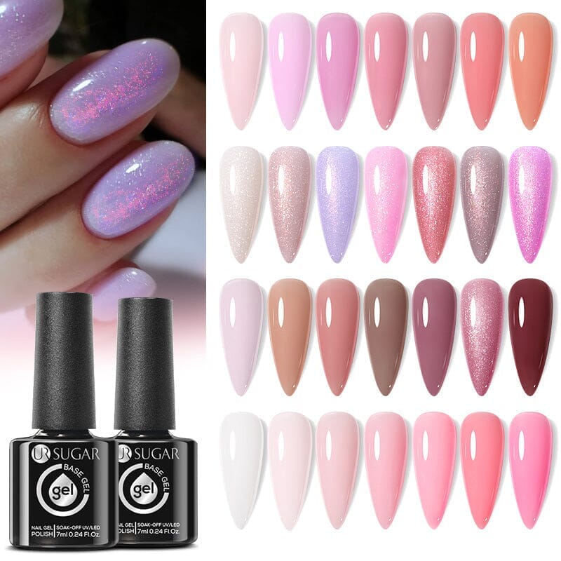 Rubber Base Gel 7ml Base & Top Coat UR SUGAR 
