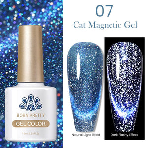 Cat Magnetic Gel Polish 10ml Gel Nail Polish BORN PRETTY RF07 
