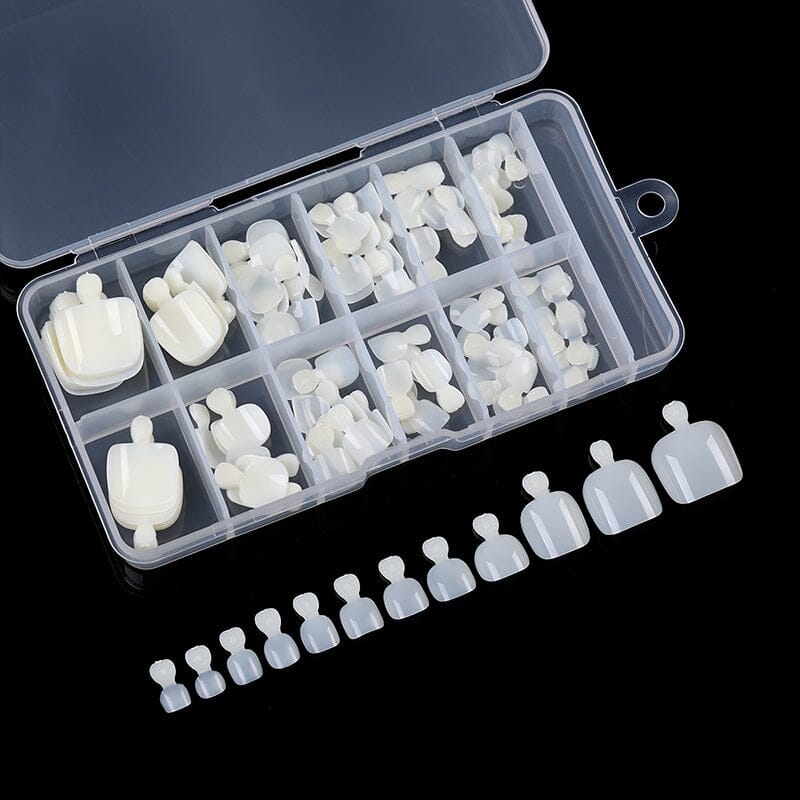 120pcs Natural Toenail False Nail Tips Nail Tips No Brand 