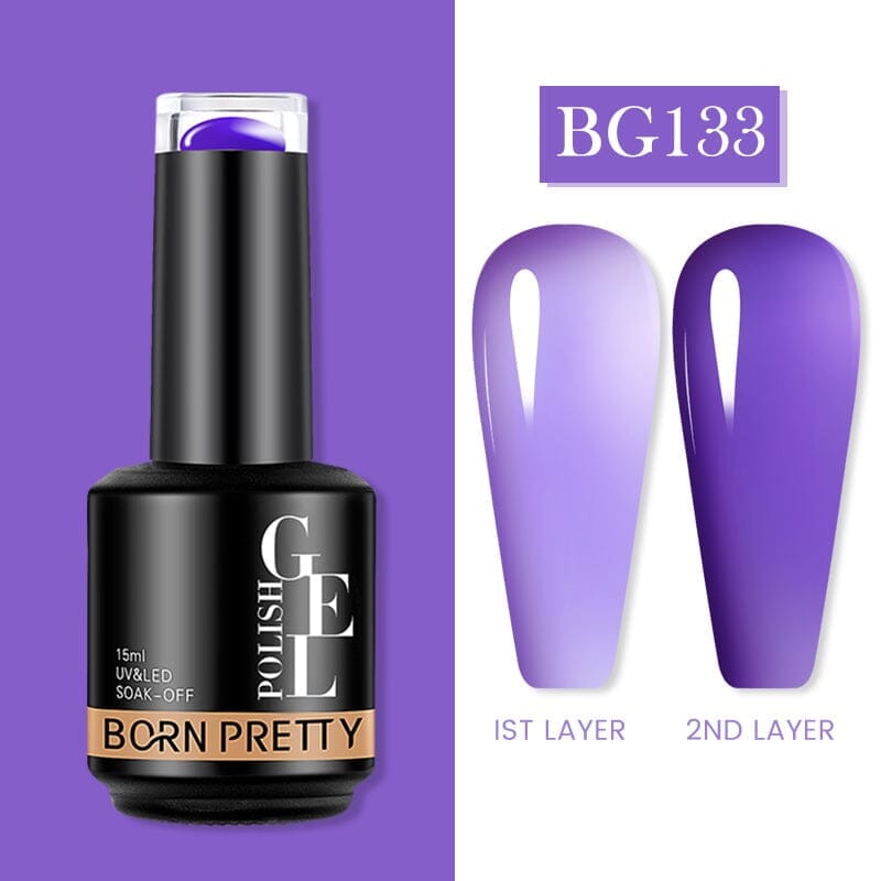 Jelly Nude Gel 15ml Gel Nail Polish BORN PRETTY BG133 