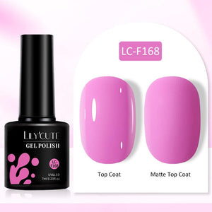 Color Gel Polish 7ml Gel Nail Polish LILYCUTE 