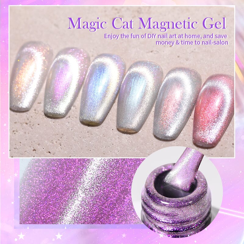 Magic Cat Magnetic Gel 10ml Gel Nail Polish BORN PRETTY 