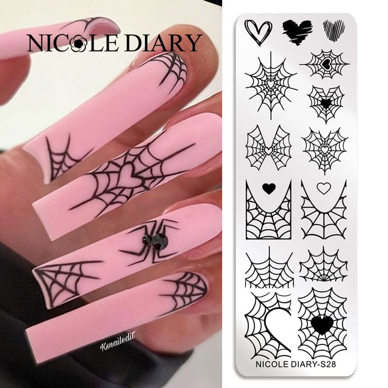 Stamping Plate NICOLE DIARY-S28 Clearance BORN PRETTY 