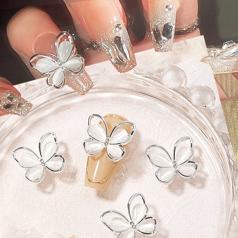 Butterfly Opal Alloy Nail Decoration 02 Nail Art BORN PRETTY 