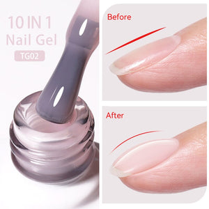10 IN 1 Nail Gel TG02 10ml Clearance BORN PRETTY 