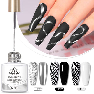Liner Paint Gel 10ml Gel Nail Polish BORN PRETTY 