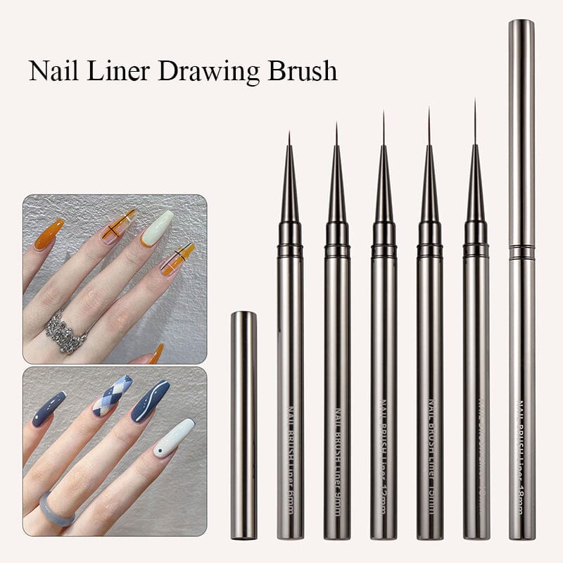 Drawing Liner Brush Metal Handle Cover Tools & Accessories No Brand 