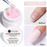 Extension Nail Gel 15ml Extension Nail Gel UR SUGAR Pinkish-white 