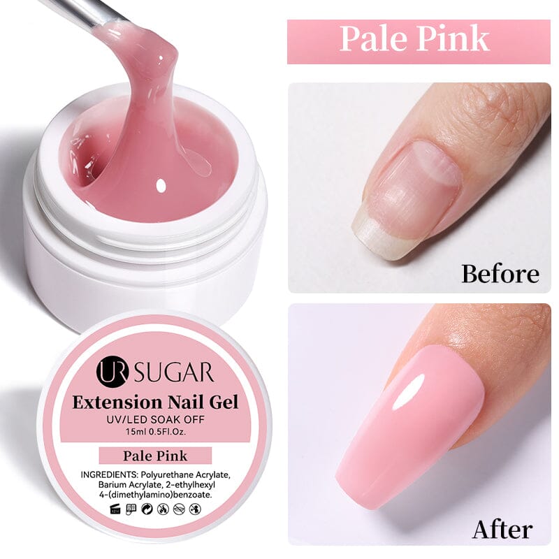 Extension Nail Gel 15ml Extension Nail Gel UR SUGAR Pale Pink 
