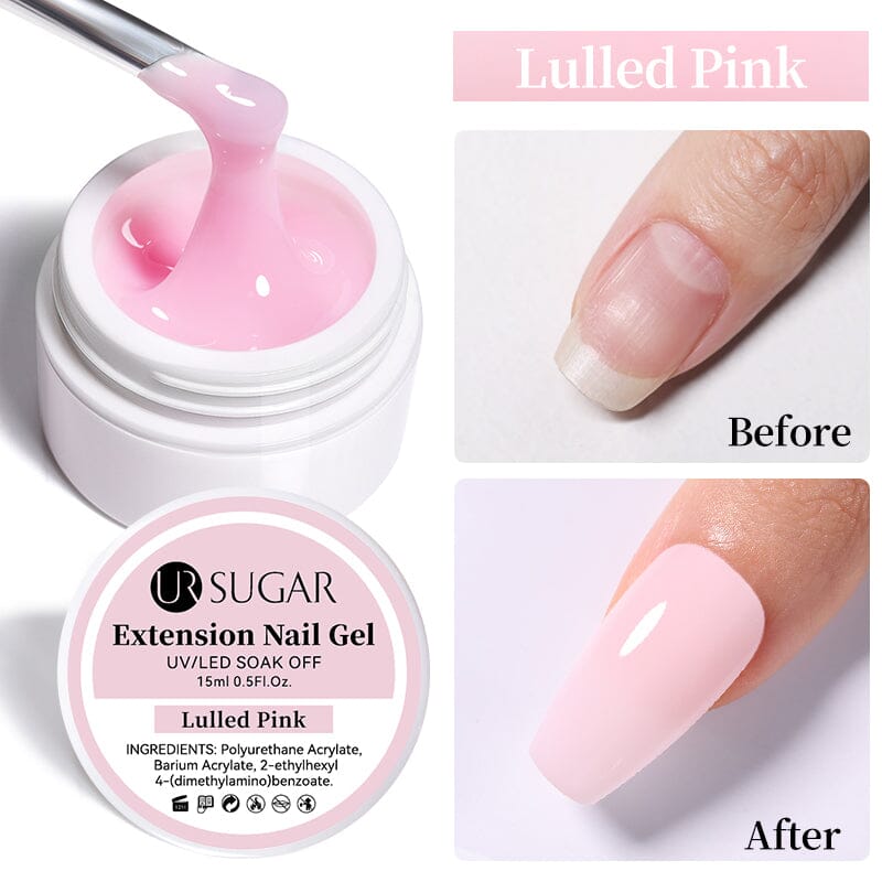 Extension Nail Gel 15ml Extension Nail Gel UR SUGAR Lulled Pink 