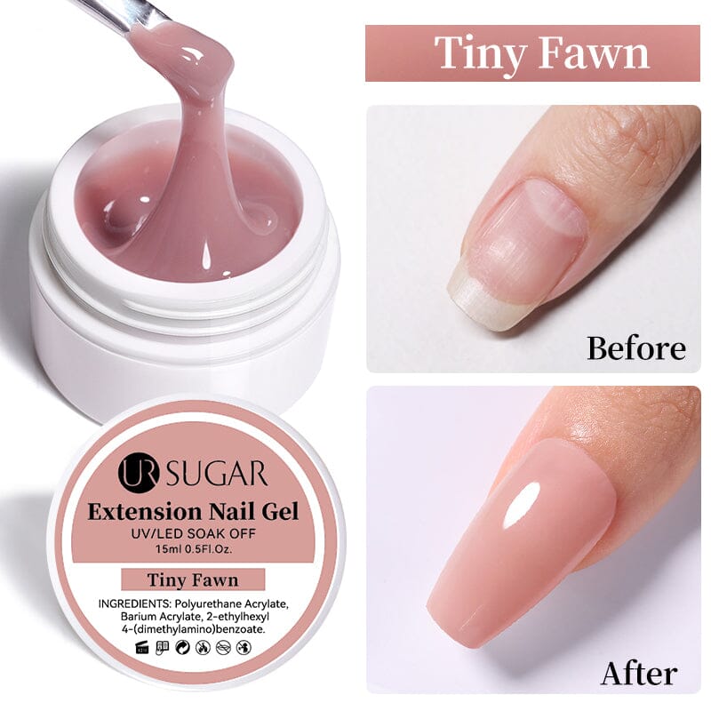 Extension Nail Gel 15ml Extension Nail Gel UR SUGAR Tiny-Fawn 