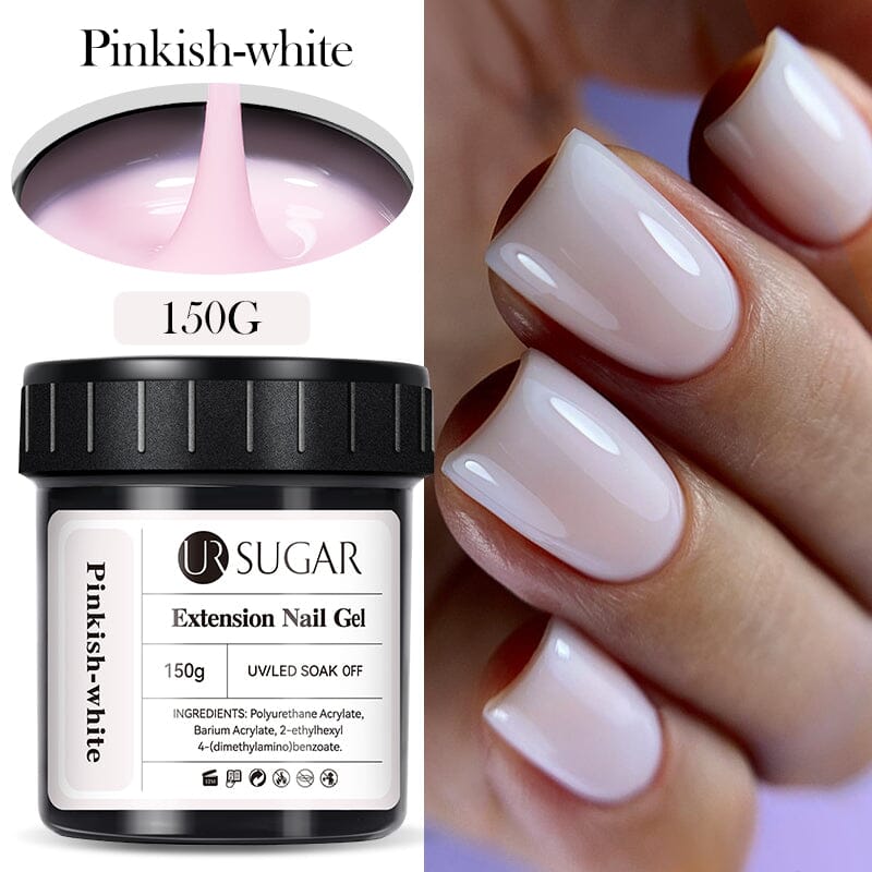 Extension Nail Gel 150g Extension Nail Gel UR SUGAR Pinkish-white 