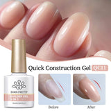 5 in 1 Builder Gel Quick Construction Gel 10ml Gel Nail Polish BORN PRETTY QC11 