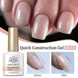 5 in 1 Builder Gel Quick Construction Gel 10ml Gel Nail Polish BORN PRETTY QC12 