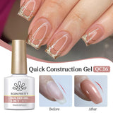 5 in 1 Builder Gel Quick Construction Gel 10ml Gel Nail Polish BORN PRETTY QC16 