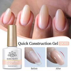 5 in 1 Builder Gel Quick Construction Gel 10ml Gel Nail Polish BORN PRETTY QC03 