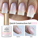 5 in 1 Builder Gel Quick Construction Gel 10ml Gel Nail Polish BORN PRETTY QC04 