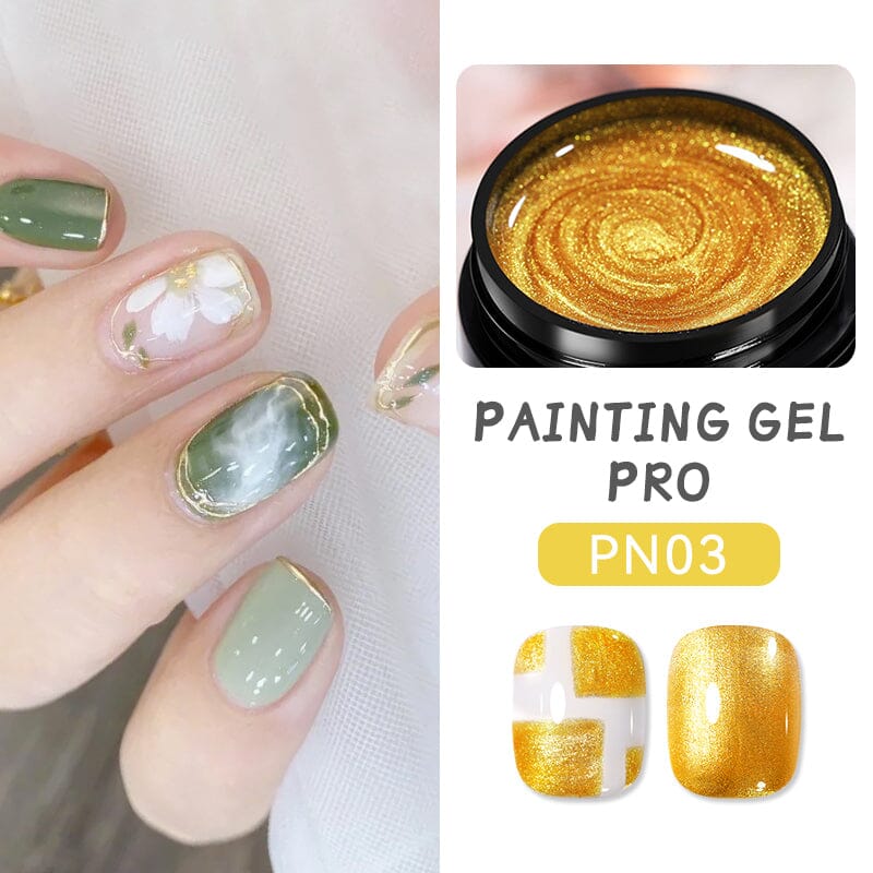Gold PRO Painting Nail Gel 5ml PN03 Gel Nail Polish BORN PRETTY 