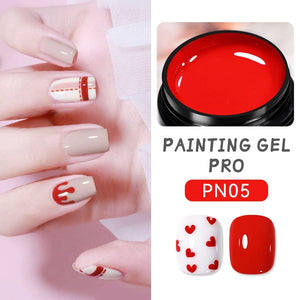 Red PRO Painting Nail Gel 5ml PN05 Gel Nail Polish BORN PRETTY 