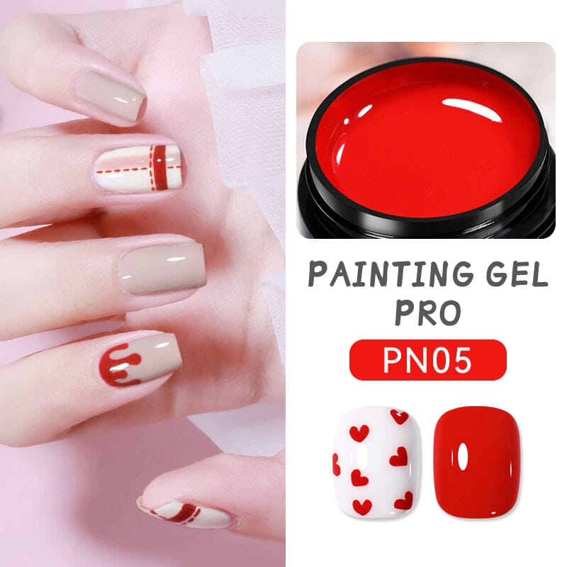 Red PRO Painting Nail Gel 5ml PN05 Gel Nail Polish BORN PRETTY 