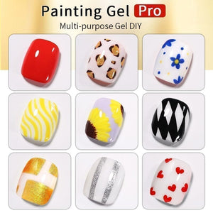 Black PRO Painting Nail Gel 5ml PN01 Gel Nail Polish BORN PRETTY 