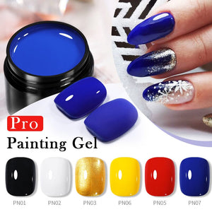 Blue PRO Painting Nail Gel 5ml PN07 Gel Nail Polish BORN PRETTY 