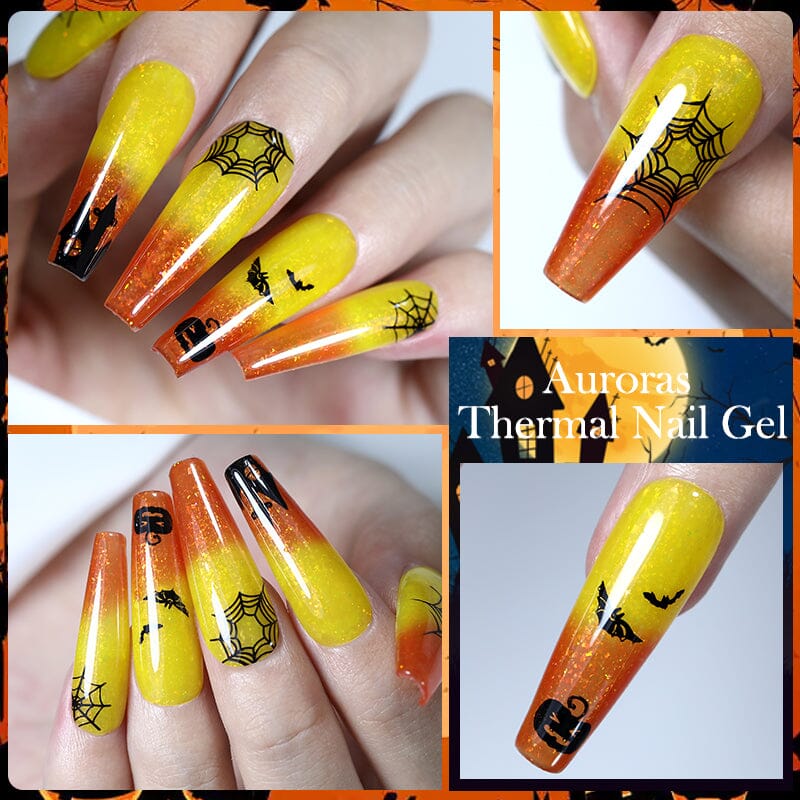 Auroras Thermal Nail Gel 7ml Gel Nail Polish LILYCUTE 