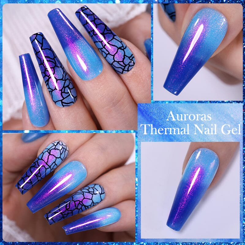 Auroras Thermal Nail Gel 7ml Gel Nail Polish LILYCUTE 