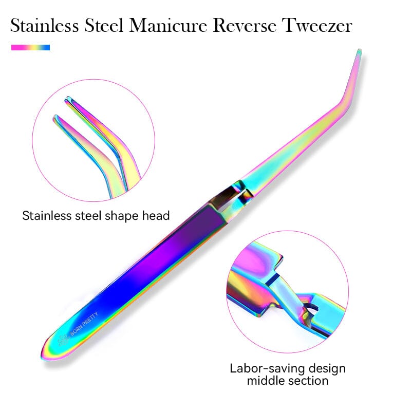 BORN PRETTY Stainless Steel Manicure Tools Tools & Accessories BORN PRETTY 