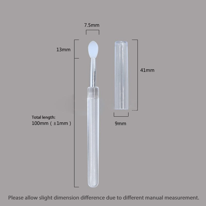 White Silicone Applicator Brush Tools & Accessories No Brand 