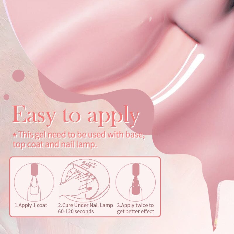 250g Jelly Nude Gel Polish Gel Nail Polish BORN PRETTY 