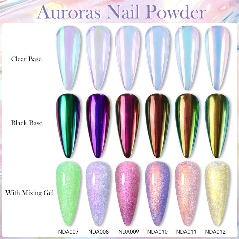 Auroras Nail Powder Nail Art No Brand 