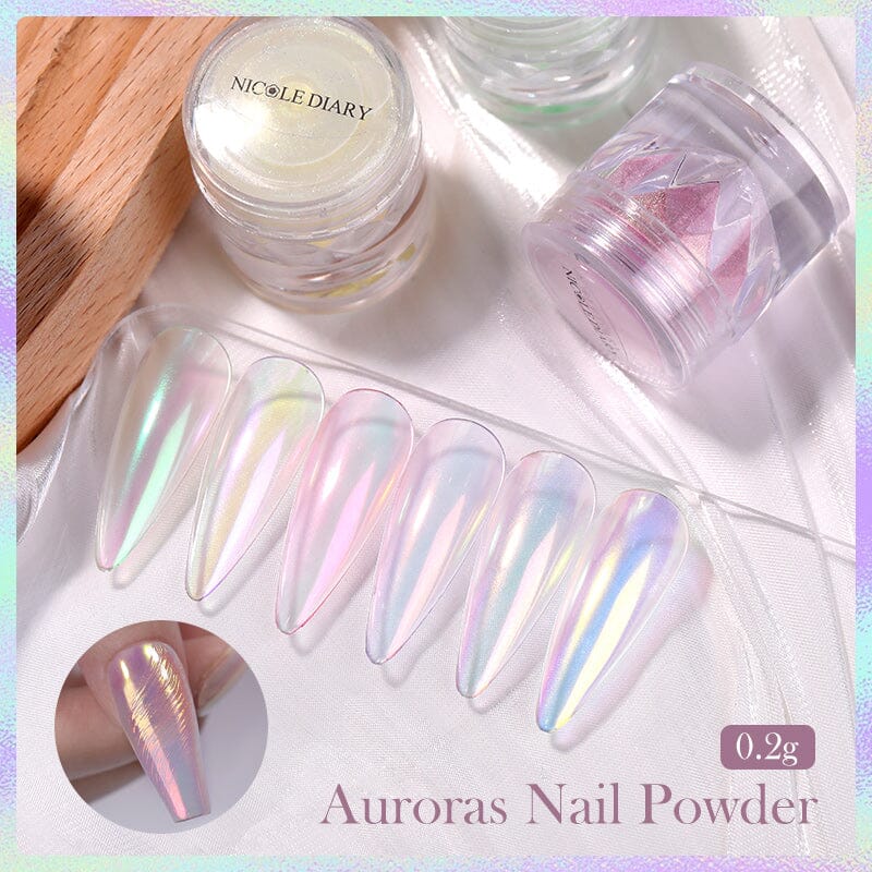 Auroras Nail Powder Nail Art No Brand 