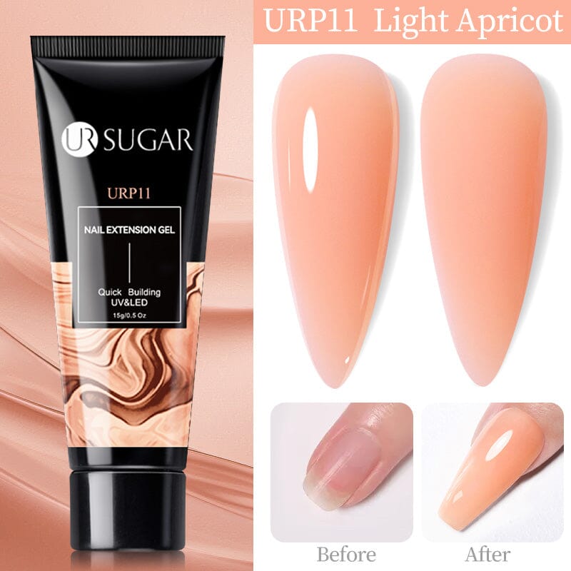 Extension Nail Gel 15ml Extension Nail Gel UR SUGAR URP11 Light Apricot 