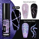 Colorful Reflective Line Gel 5ml Gel Nail Polish LILYCUTE CR04 