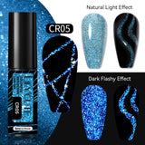 Colorful Reflective Line Gel 5ml Gel Nail Polish LILYCUTE CR05 